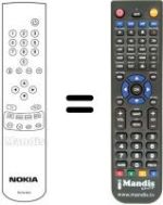 Replacement remote control Nokia ST37HI
