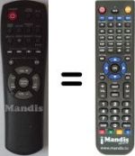 Replacement remote control Samsung AH59-00004B