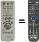 Replacement remote control Samsung SUP886