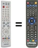 Replacement remote control Samsung BN59-00618A