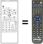 Replacement remote control REMCON398