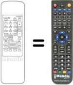 Replacement remote control REMCON600