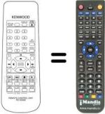 Replacement remote control RC-D0305