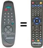 Replacement remote control Zehnder BX380
