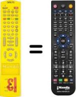 Replacement remote control Omon-JB