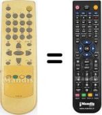 Replacement remote control R-46L36