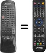 Replacement remote control RC-A3