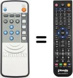 Replacement remote control REMCON2226
