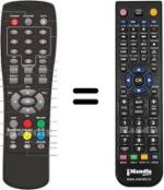 Replacement remote control GIGA TV421