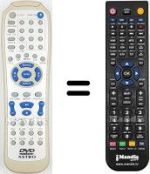 Replacement remote control REMCON2211