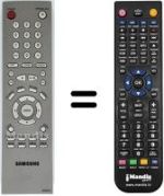Replacement remote control 00092 M