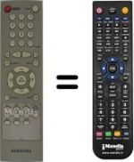 Replacement remote control Samsung TX 14N5D