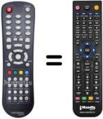 Replacement remote control Metronic 441537