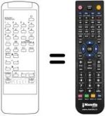 Replacement remote control 076100R003