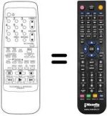 Replacement remote control 0766094110
