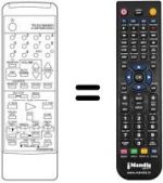 Replacement remote control 076G020160