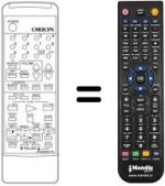Replacement remote control 076G020170