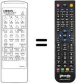 Replacement remote control 076G047070