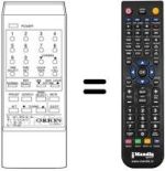 Replacement remote control 076L052030