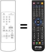 Replacement remote control 100 TS 026