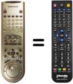 Replacement remote control Samsung SV-4000 W