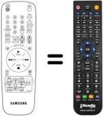 Replacement remote control Samsung SV-611 X