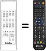 Replacement remote control 105-042E