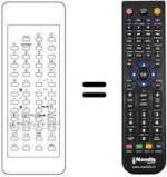 Replacement remote control 105-042F
