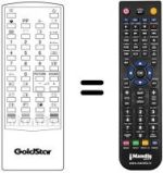 Replacement remote control 105-077A