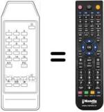 Replacement remote control UNIVERSUM 7266612