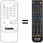 Replacement remote control 105 079