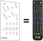 Replacement remote control 12 CHANNELS US