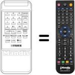 Replacement remote control 143.9.4100.69300