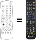 Replacement remote control Aristona 14 PT 1565