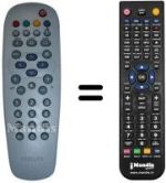 Replacement remote control Aristona 14 PT 1574 / C