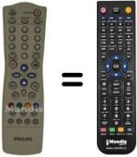 Replacement remote control Aristona 14 PV 203