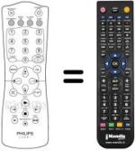 Replacement remote control Aristona 14 PV 340