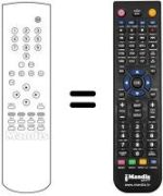 Replacement remote control Ingelen 37 H2 VT
