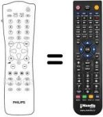 Replacement remote control Aristona 15 PF 9925