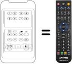 Replacement remote control UNIVERSUM 9289786