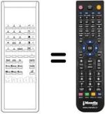 Replacement remote control STUL 72