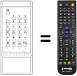Replacement remote control 2155