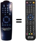 Replacement remote control 260304