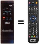 Replacement remote control 2B 20 E
