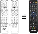 Replacement remote control Aristona 28 PW 9617