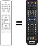 Replacement remote control Samsung CX 6833ZN