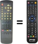 Replacement remote control 3F14-00037-280