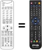 Replacement remote control 3F14-00050-040