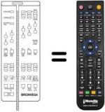 Replacement remote control 412.01.8061