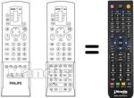 Replacement remote control Aristona 42 PW 9982